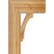 Ekena Millwork Imperial Block Rough Sawn Bracket, Western Red Cedar, 6"W x 18"D x 26"H BKT06X18X26IMP05RWR - alternate 2